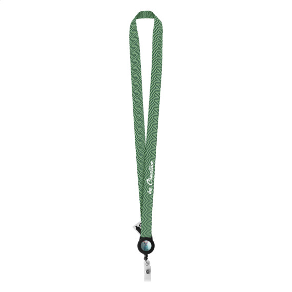 Subyard YoYo A RPET lanyard se sublimací na zakázku