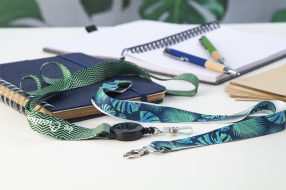 Subyard YoYo A RPET lanyard se sublimací na zakázku