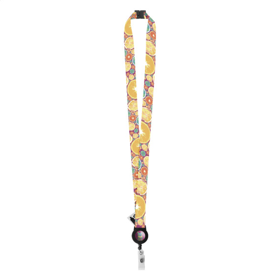 Subyard YoYo A Safe RPET lanyard se sublimací na zakázku