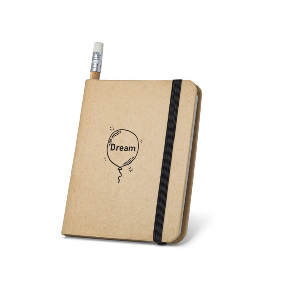 BRONTE. Poznámkový blok A7 s obyčejnými listy