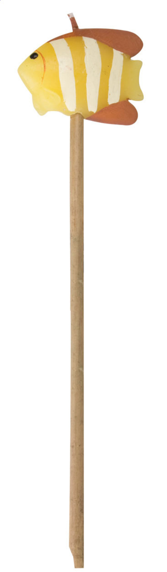 svíčka v bambusu