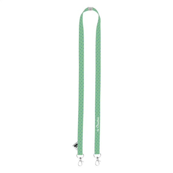 Subyard 15 Double Safe Eco lanyard se sublimací na zakázku