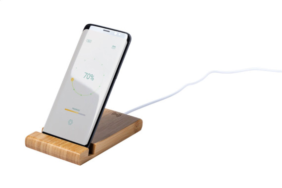 držák na mobil s bezdrátovou nabíječkou
