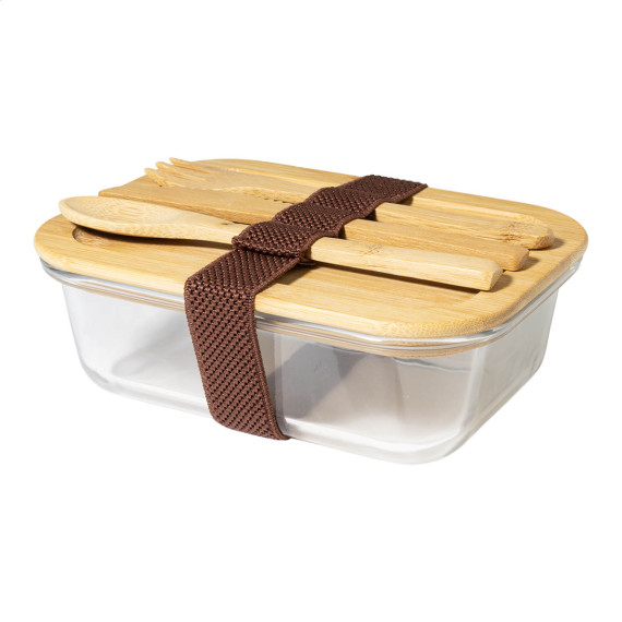 skleněný box na jídlo