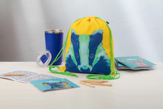 CreaDraw Kids RPET vak na stažení šňůrkou pro děti