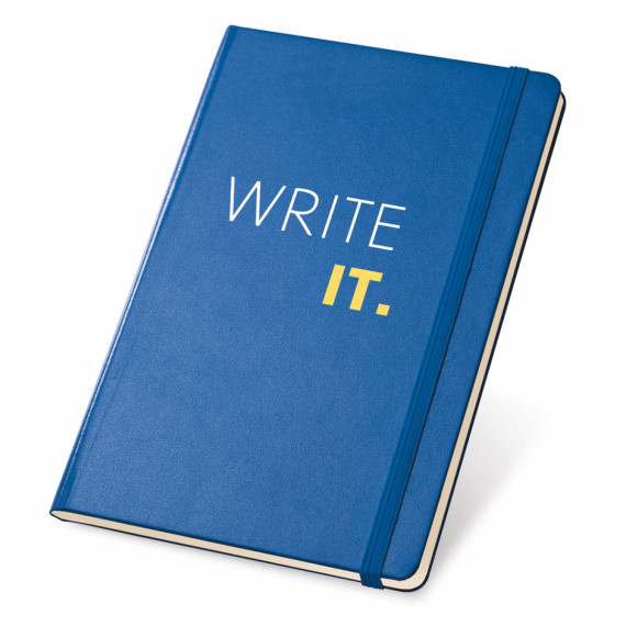 TWAIN. Zápisník A5 s linkovanými listy v barvě slonové kosti