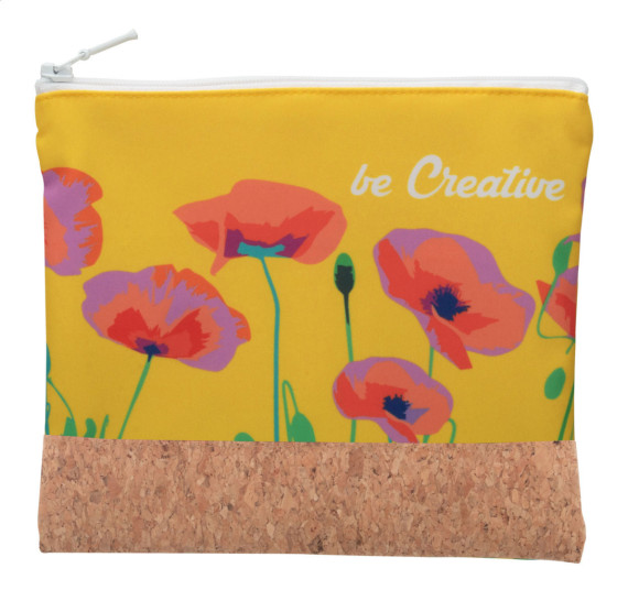 CreaBeauty Cork M kosmetická taštička na zakázku