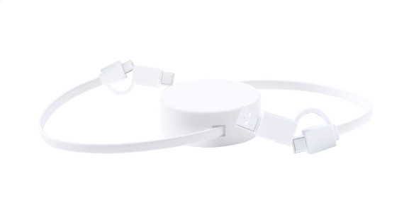 USB nabíjecí kabel s přívěškem na klíče