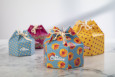šestihranná dárková krabička
