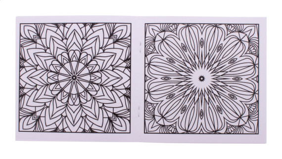 ColoBook omalovánky na zakázku, mandala