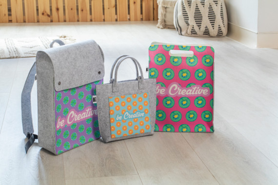 crossbody kabelka RPET na zakázku