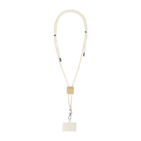 Cohol Neck lanyard s držákem na mobilní telefon, čtverec