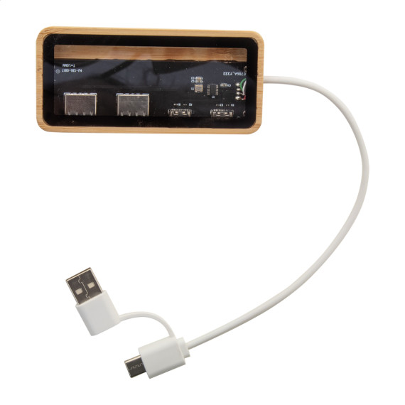 průhledný USB hub