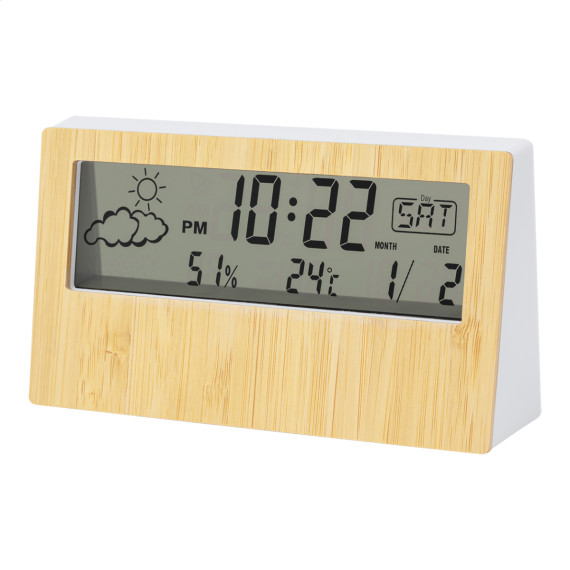 bambusová meteorologická stanice