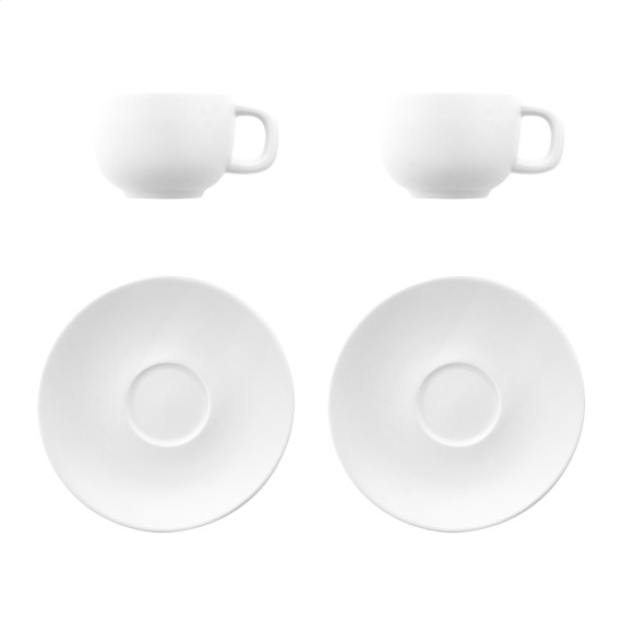 sada šálků na cappuccino
