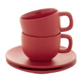 sada šálků na cappuccino