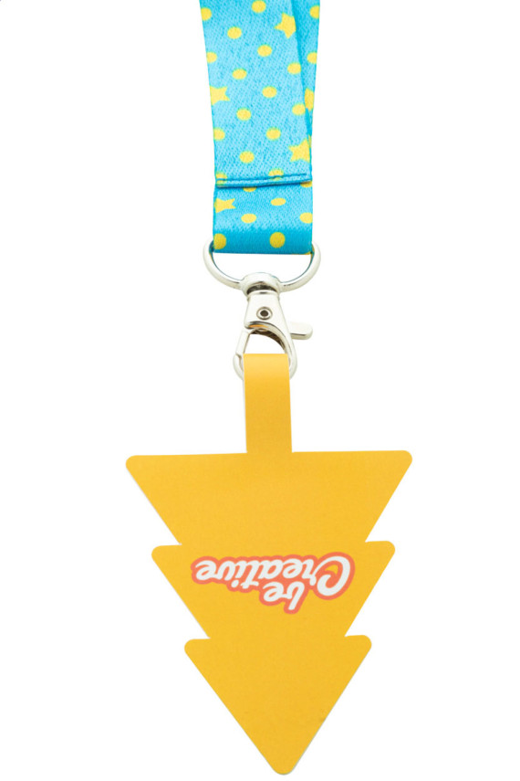 lanyard s držákem mobilního telefonu RPET na zakázku