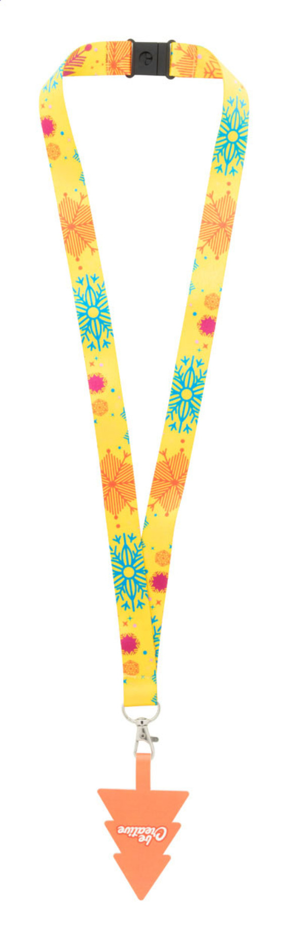 lanyard s držákem mobilního telefonu RPET na zakázku