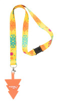 lanyard s držákem mobilního telefonu RPET na zakázku