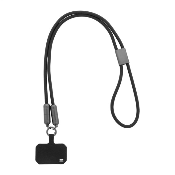 Fastly 60W kabel na mobilní telefon RPET s poutkem