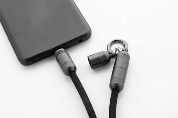 Fastly 60W kabel na mobilní telefon RPET s poutkem