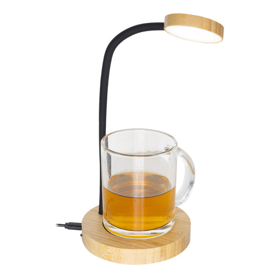 SipLight stolní lampa s ohřívačem hrnků