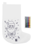 Julfar Gift vánoční punčocha na vybarvení