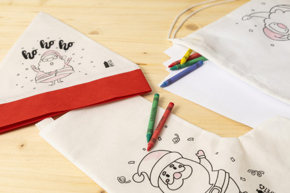 Julfar Gift vánoční punčocha na vybarvení