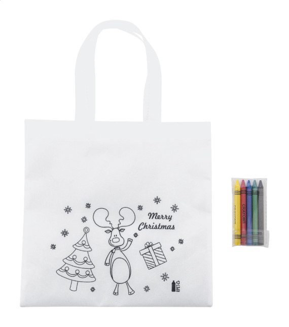 Julfar Shop vánoční taška na vybarvení