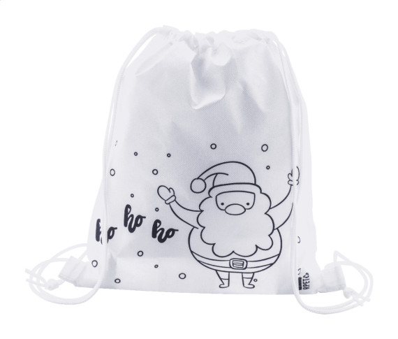 Julfar Bag B vánoční vak na stažení šňůrkou na vybarvení