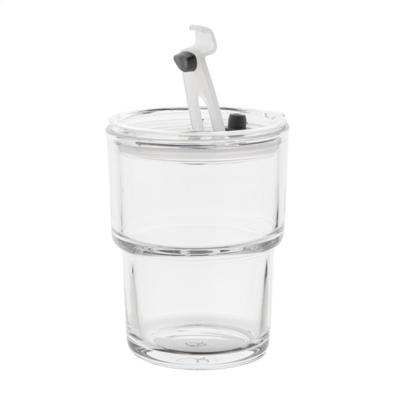 Glassip skleněný cestovní hrnek