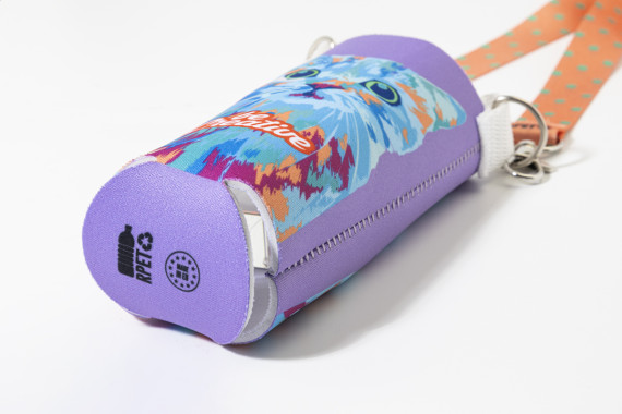 PrintCan Carry Chladič plechovek RPET, elegantní typ