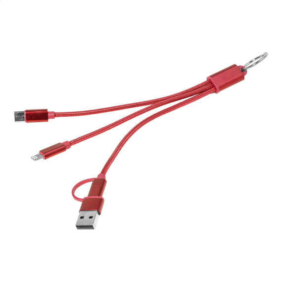 Rafob nabíjecí kabel s přívěškem na klíče