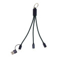 Rafob nabíjecí kabel s přívěškem na klíče