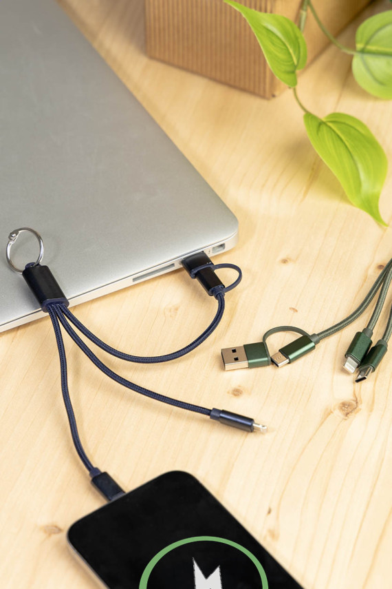 Rafob nabíjecí kabel s přívěškem na klíče