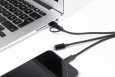 Rafob nabíjecí kabel s přívěškem na klíče