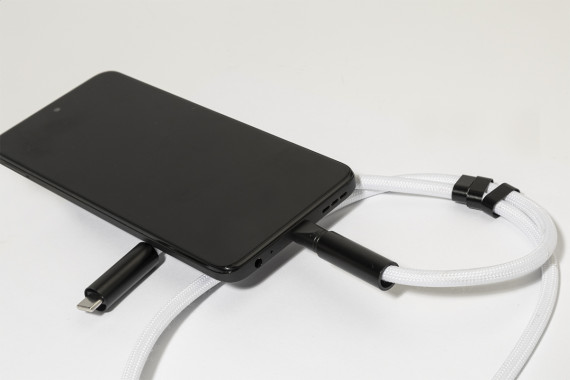 HolCharge 60W RPET kabel se šňůrkou na mobil