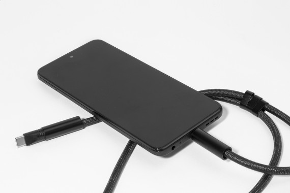 HolCharge 60W RPET kabel se šňůrkou na mobil