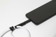 CuffCharge 60W RPET kabel s náramkem na mobil