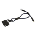 CuffCharge 60W RPET kabel s náramkem na mobil