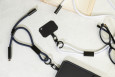 CuffCharge 60W RPET kabel s náramkem na mobil