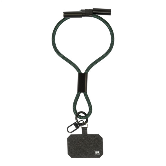 CuffCharge 60W RPET kabel s náramkem na mobil