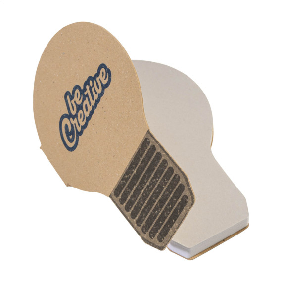 CreaStick Bulb Eco samolepicí blok na poznámky na zakázku