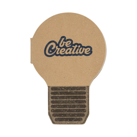 CreaStick Bulb Eco samolepicí blok na poznámky na zakázku