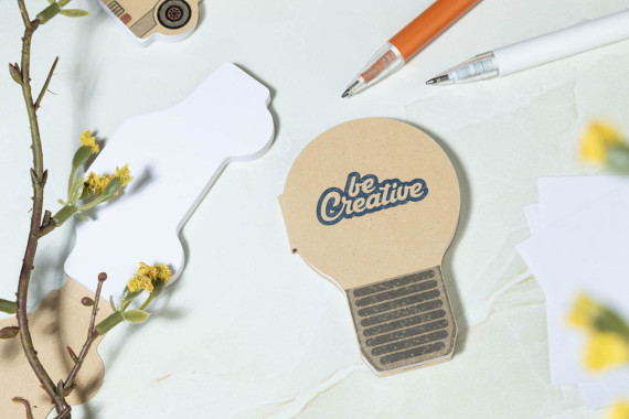 CreaStick Bulb Eco samolepicí blok na poznámky na zakázku