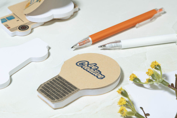 CreaStick Bulb Eco samolepicí blok na poznámky na zakázku