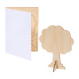 SendCraft vlastní puzzle pohlednice, strom