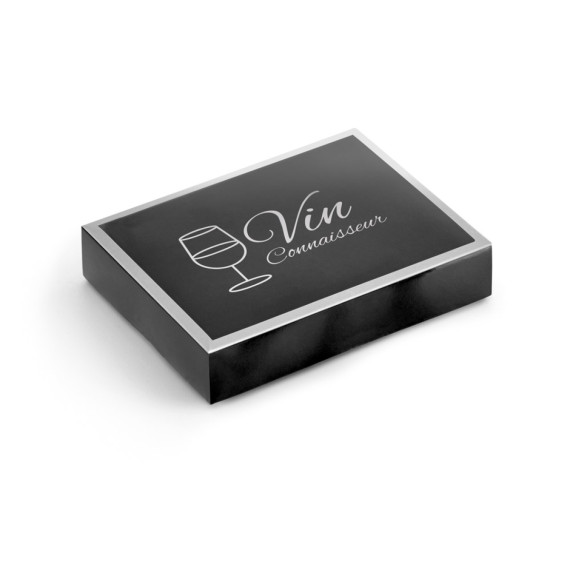 BARREL. Sada zinkových a nerezové oceli potřeb k vínu