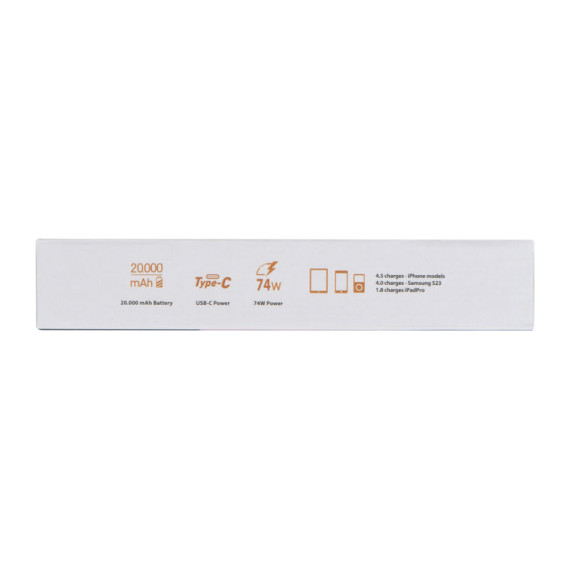 Powerbanka Marbella 20 000 mAh