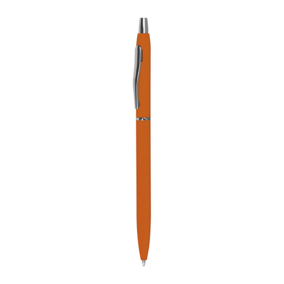 Rubber coated ball pen